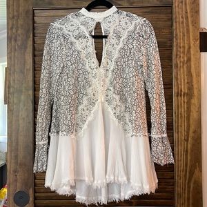 Free People Lace Tunic